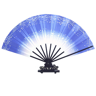 响喜乱舞同款扇子cos宅舞蹈折扇日式十骨扇蝙蝠扇寄明月棋魂可转