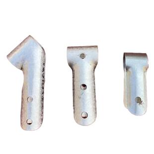 加厚直鸭嘴卡45度60度斜鸭嘴夹抱箍 养殖大棚配件钢管接头T型卡扣