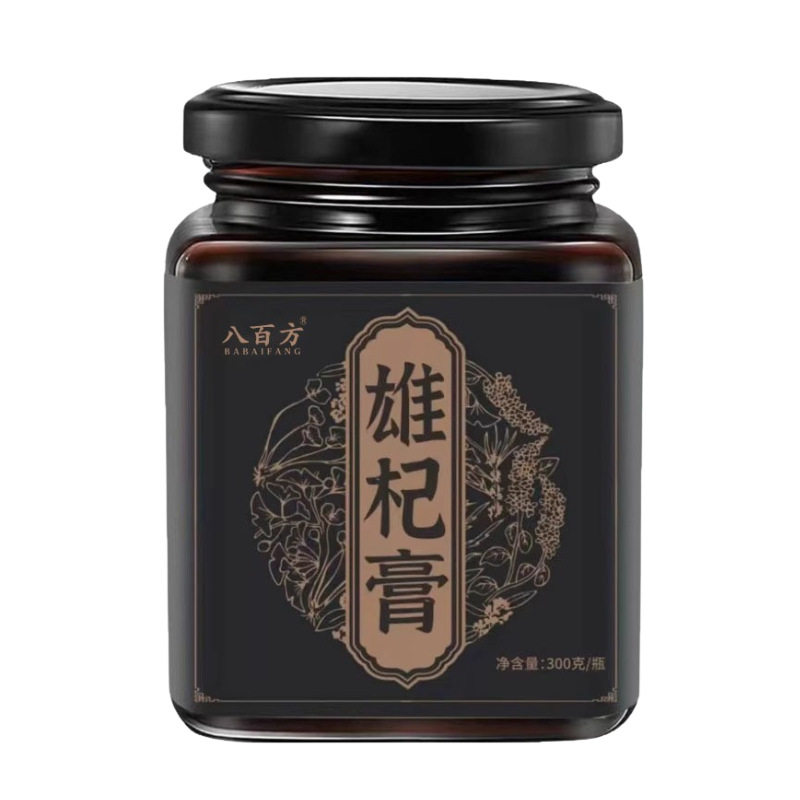 雄杞膏古法熬制杜仲牡蛎枸杞鹿筋