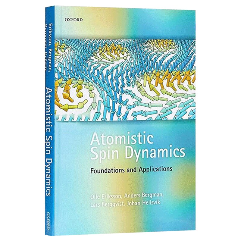 现货 华研原版 原子自旋动力学 基础与应用 英文原版 Atomistic Spin Dynamics Foundations and Applications 英文版 进口英语书