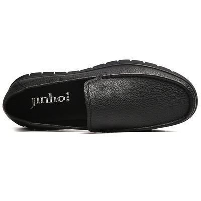 金猴休闲皮鞋舒适中老年爸爸鞋