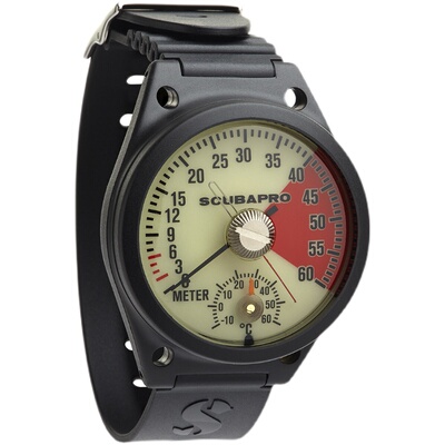 scubapro腕式潜水深度表单表60米