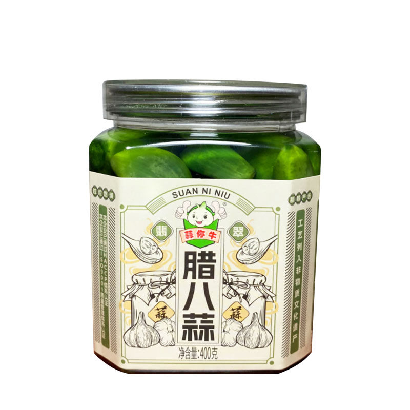 腊八蒜泡蒜头农家自制醋泡蒜