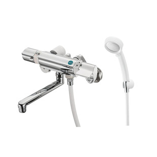 （升级现货）日本三荣恒温花洒一键止水增压淋浴喷头纯铜浴缸龙头