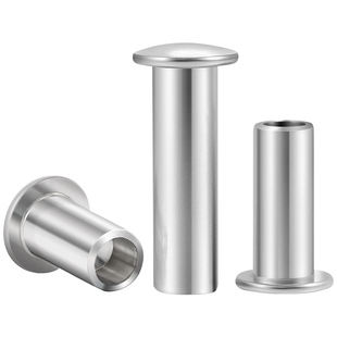 304不锈钢扁圆头半空芯铆钉 圆头铆钉半空心M1.5M1.7M2M3M4M5-M10