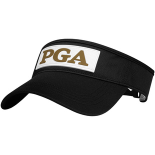 美国PGA 高尔夫帽子男球帽无顶透气遮阳防晒帽吸汗内里鸭舌帽服装