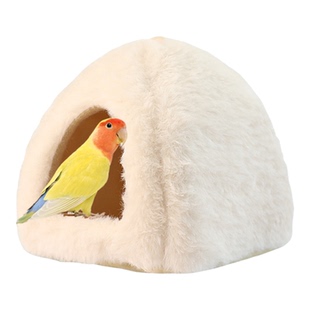 鹦鹉鸟窝保暖虎皮玄凤牡丹棉窝珍珠加厚加绒保温悬挂冬天过冬用品