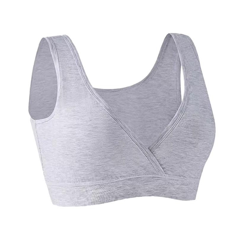 哺乳内衣产后喂奶专用睡觉穿月子孕期孕产妇文胸睡眠背心式秋冬季