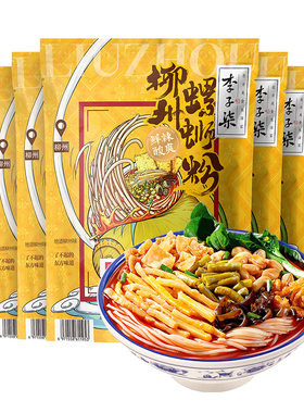 李子柒螺蛳粉丰富配料地道风味