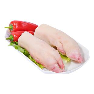 新鲜猪蹄 现杀土猪蹄整只新鲜散养农家带筋猪蹄子猪手前蹄猪脚