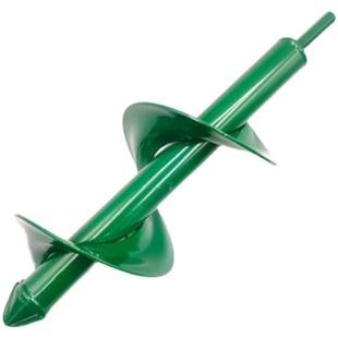 手电钻地钻钻头合金大棚田园种植机花园钻挖土坑打洞机螺旋钻土机