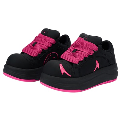 SMILEY厚底增高大头鞋板鞋