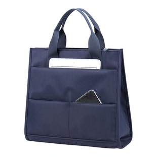 原创男士公文包商务上班族手提文件包女律师包学生上课包定制logo