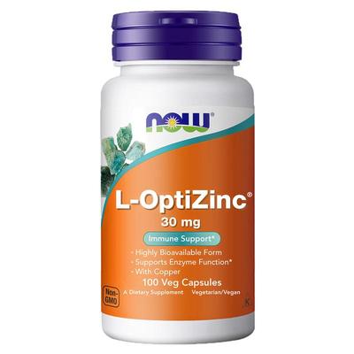 NOW/诺奥螯合锌甲硫氨酸补锌30mg