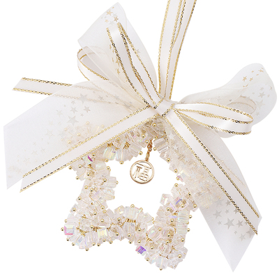 汽车挂件高级感水晶挂饰车载吊坠