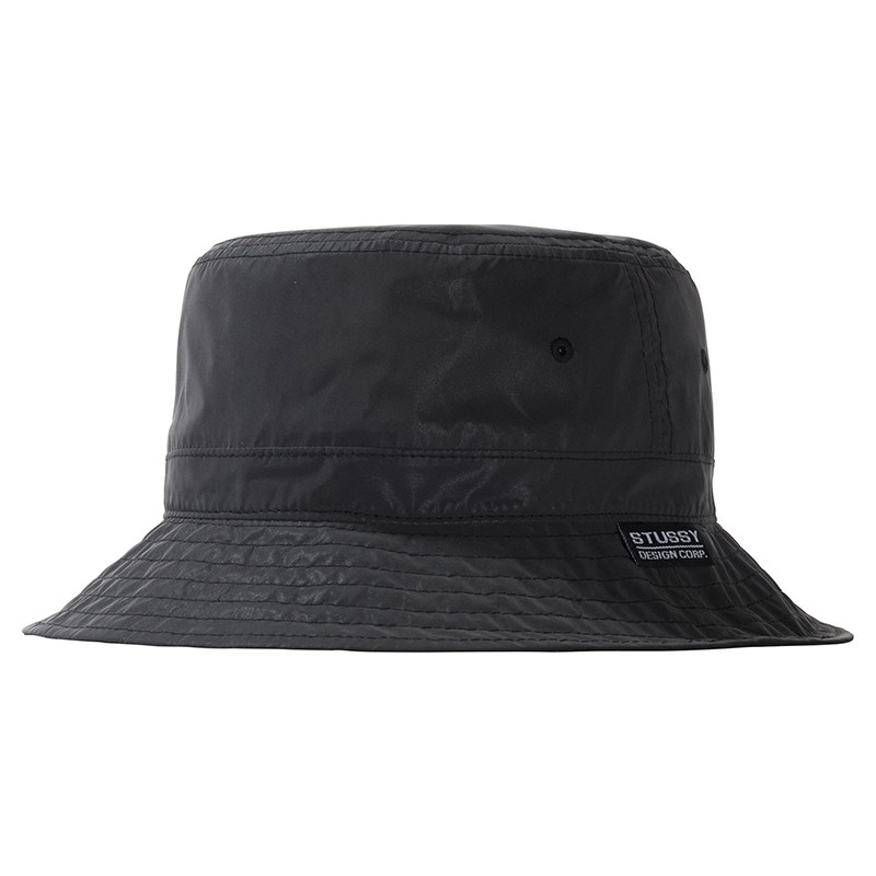 stussy刺绣logo反光盆帽