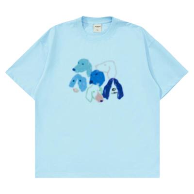 MENTMATE25SS涂鸦狗头T恤