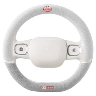 适用长安cs75plus糯玉米unit逸动uniz x5方向盘套冬季毛绒羊羔绒