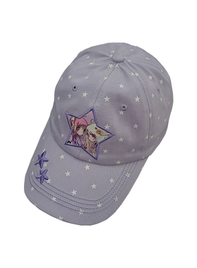 韩系卡通Y2K甜酷星星棒球帽女
