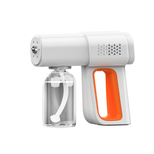 次氯酸消毒喷雾枪酒精电动蓝光纳米家用杀菌紫外线手持喷雾化机器