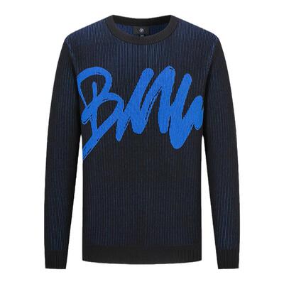BMWSTUDIO时尚保暖圆领套头衫