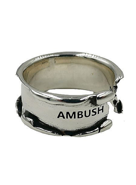 AMBUSH小众复古字母开口戒指