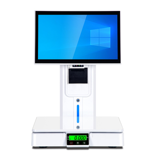 Ai智能识别电子秤水果店收银机收银秤称重一体机便利店生鲜麻辣烫