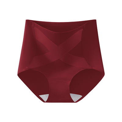 芬腾本命年红内裤女纯棉高腰收腹