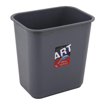 无盖长方形窄垃圾桶商用垃圾箱