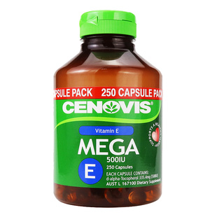 澳洲Cenovis维生素E软胶囊VE内服250粒