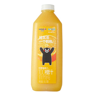 味全每日c水果汁1.6L鲜橙汁饮料整箱大瓶家庭装1600ml李现同款