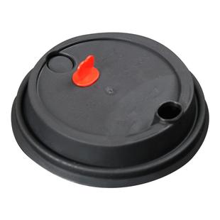 90口径奶茶杯盖防漏磨砂注塑盖红色爱心95半球盖奶茶杯一次性带盖