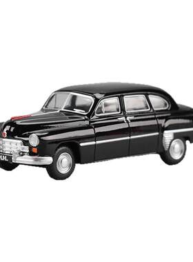 珀卡1:64仿真合金嘎斯M12苏联宋庆龄专用吉姆轿车模型收藏品摆件