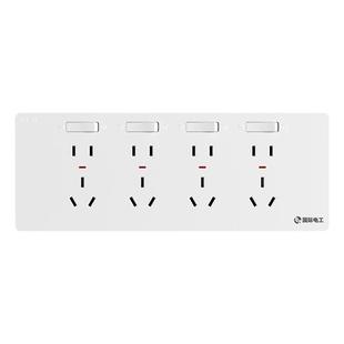 国际电工86型拓展插座插排面板118型扩展排插原位替换插座转换器