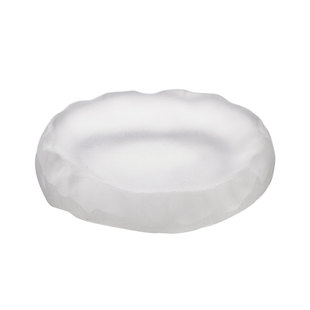 小众古法冰冻烧琉璃茶杯托冰栖杯垫日式茶道壶承茶杯纯手作侘寂风