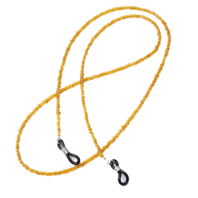 周雨彤梁友安同款眼镜挂链女