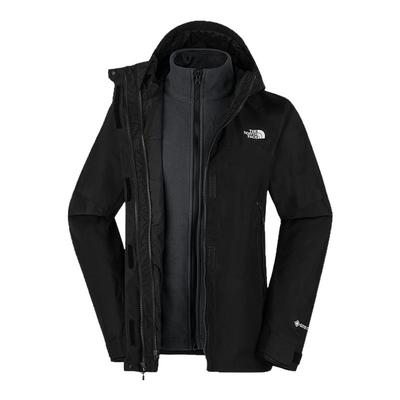 北面三合一冲锋衣抓绒内胆女新款