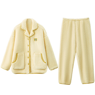 【所有女生的衣橱直播间】红豆居家情侣暖暖绒睡衣珊瑚绒家居服冬