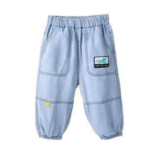 贝肽斯【7A抗菌】儿童牛仔裤子2026夏季男女宝宝轻薄透气休闲长裤