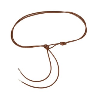 软皮绳打结腰带女2024新款配裙子夏季简约百搭连衣裙腰带配饰女款