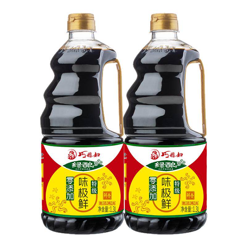 巧媳妇绿酿味极鲜酱油0添加