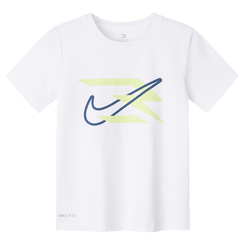 Nike 3brand童装男童套装夏季儿童短袖T短裤两件套夏装N32522035