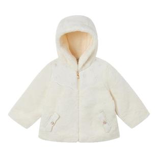 tartineetchocolat法国巧克力童装秋冬新款女童可爱拼接外套