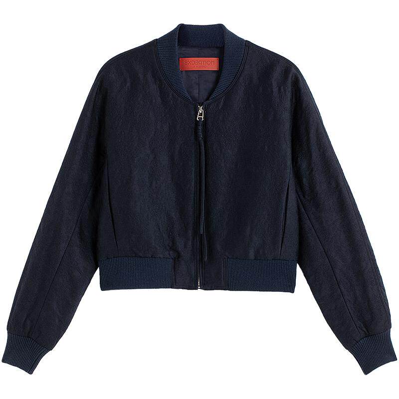 复古短款棉服EXCEPTION休闲