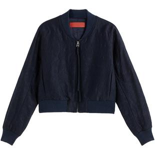 EXCEPTION例外女装秋冬款休闲复古短款棉服棒球夹克外套