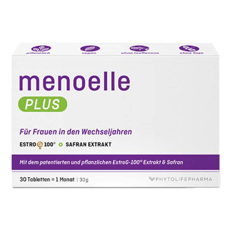 menoelle德国进口更年期女性保健品失眠盗汗潮热无激素大豆异黄酮