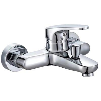 通用型全铜冷热淋浴龙头电热水器混水阀暗装三联浴缸龙头花洒套装