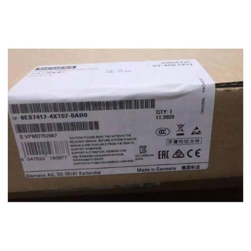 议价6ES7417-4XT07-0AB0西门子CPU417-4中央处理器6ES74174XT070A