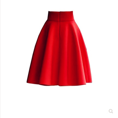 新款防走光安全口袋半身裙