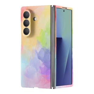 日晕适用于三星W26手机壳新款zfold7/6折叠屏夜光磁吸保护套fold5后壳w25全包硬壳防摔fold4外壳5G男女24限量